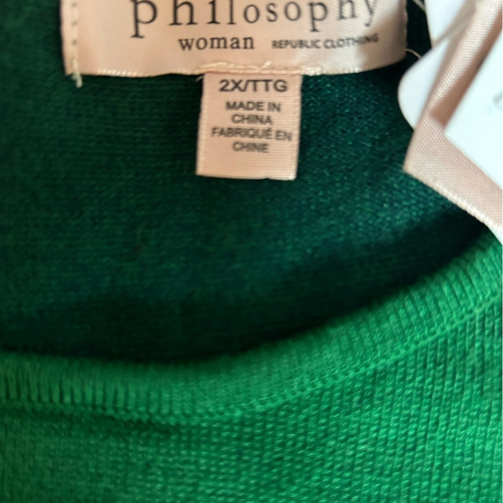 Philosophy Emerald Knit Sweater - Picture 6 of 8